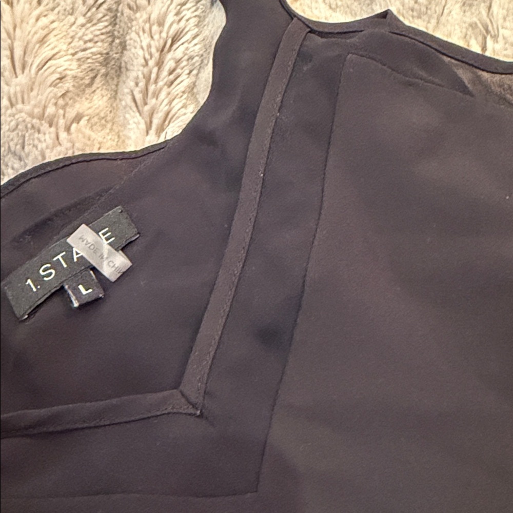 Black shell cami - Picture 3 of 3